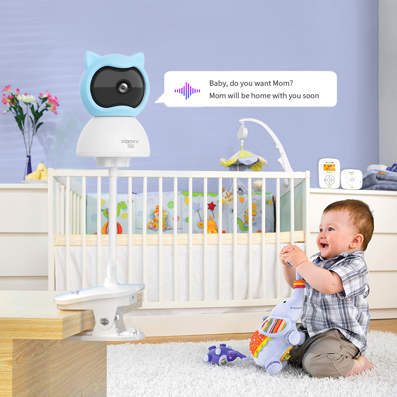 4MP WiFi xiaovv Monitor de beb - Home Security La avaliação e preço