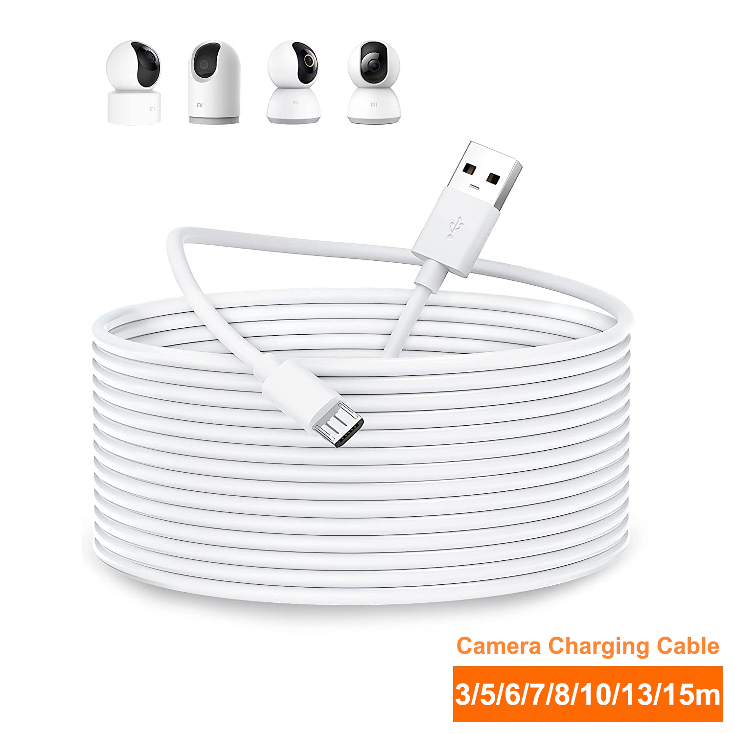 Cabo de extensão micro USB de  - Xiaomi Home Security 360 avaliação e preço
