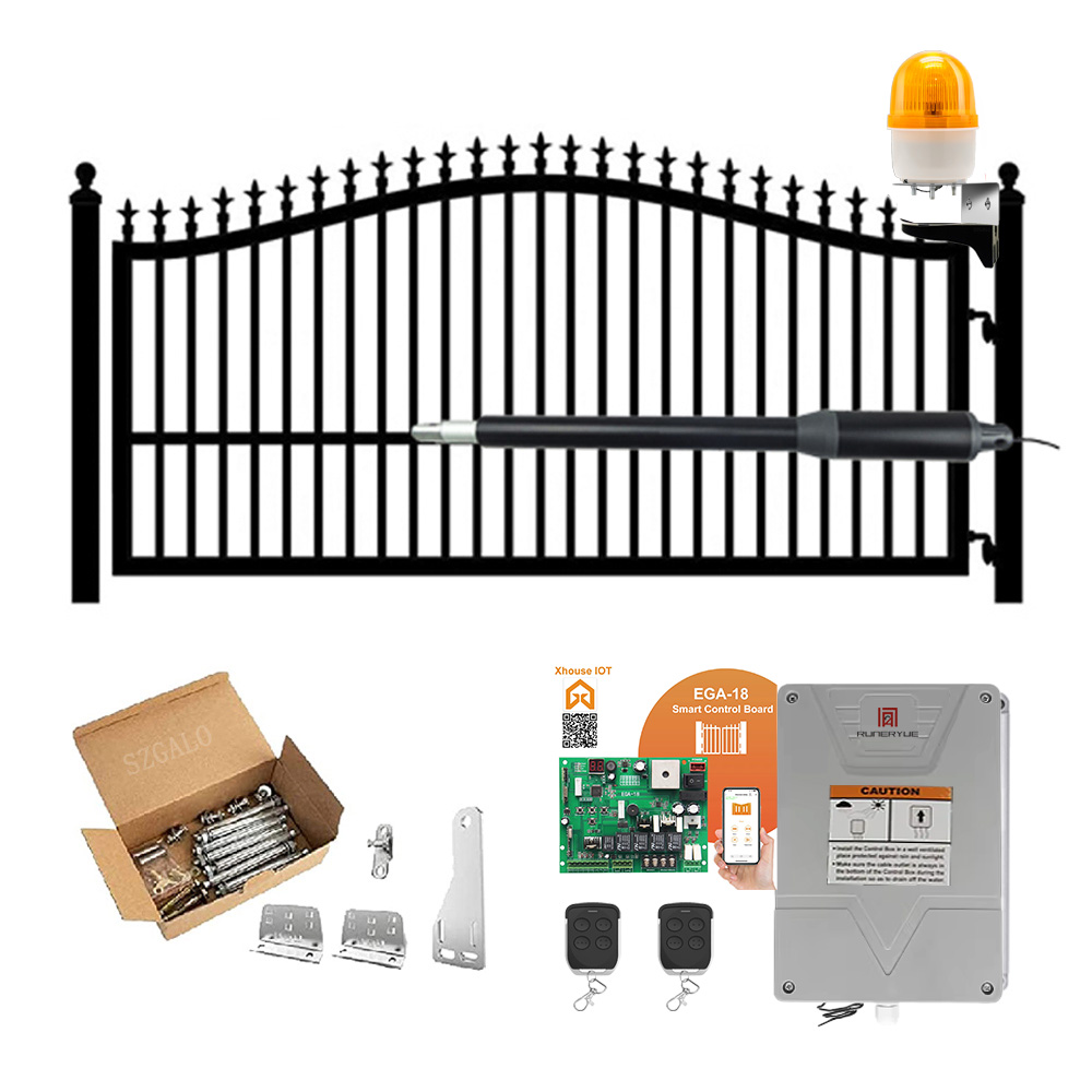 Abridor de portão elétrico, ab - Home Security Electric Fence avaliação e preço