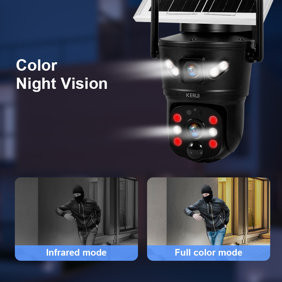 Kerui ao ar livre 6mp câmera s - Home Security And Cctv avaliação e preço