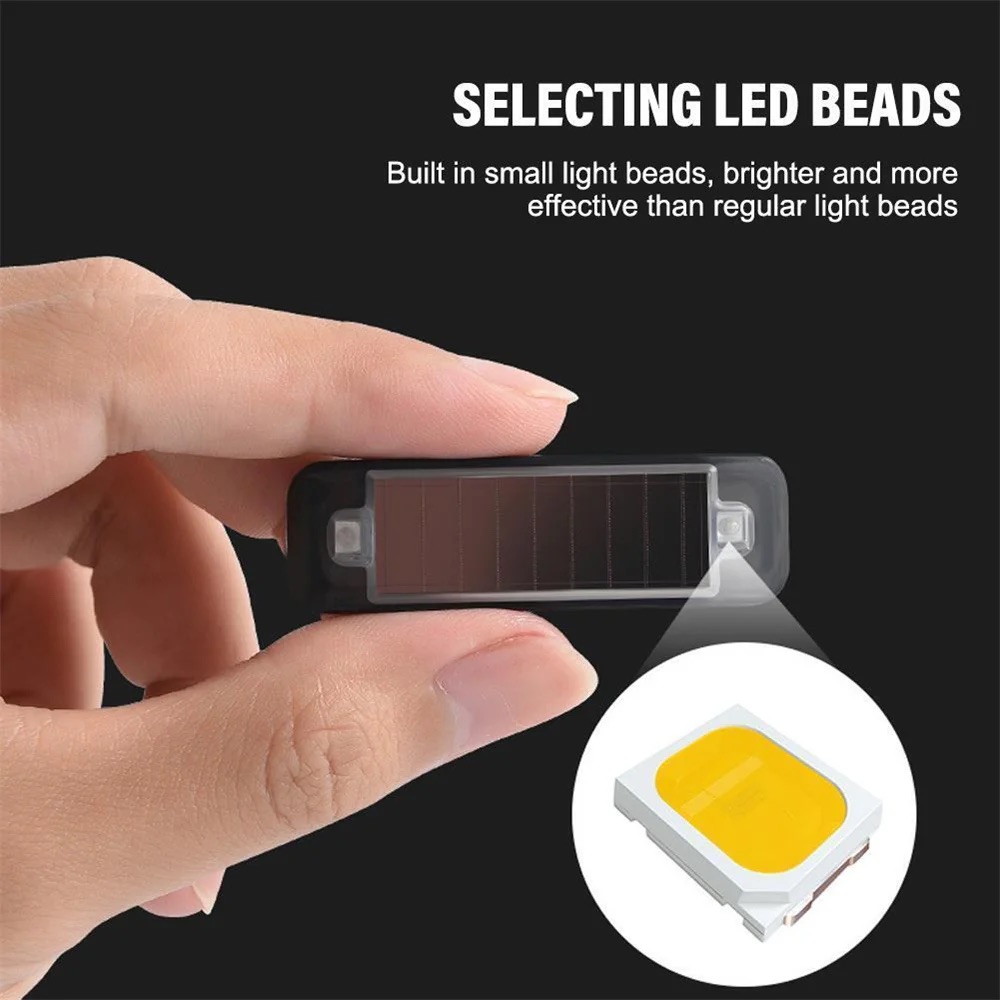 Mini led energia solar luz de  - Solar Security Light avaliação e preço
