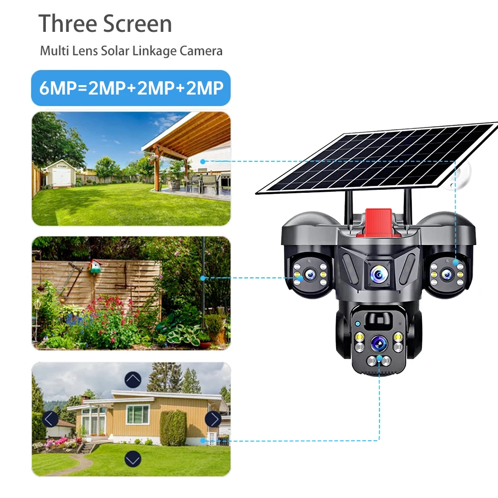 Kerui ao ar livre ptz 6mp 4g s - Home Security Ideas avaliação e preço