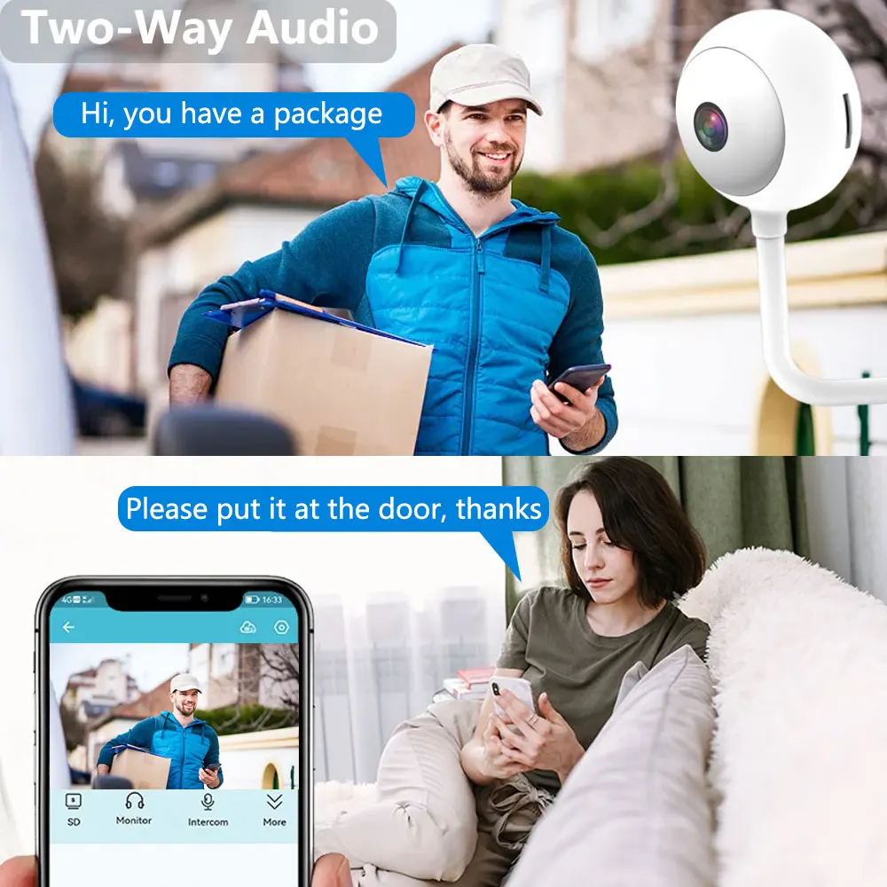 Câmera de Luz Inundante WiFi U - Home Security Flood Lights avaliação e preço
