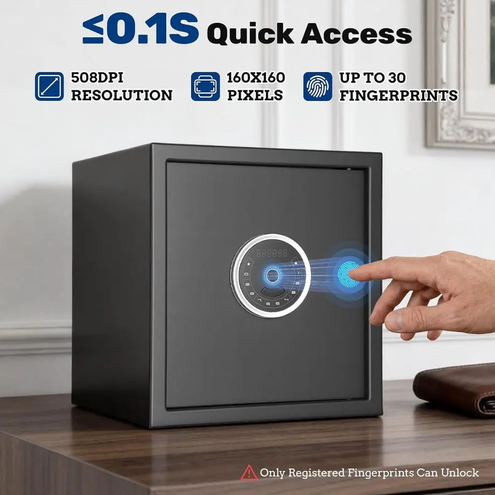 Cofre Biométrico com Abertura  - Home Security Officer avaliação e preço