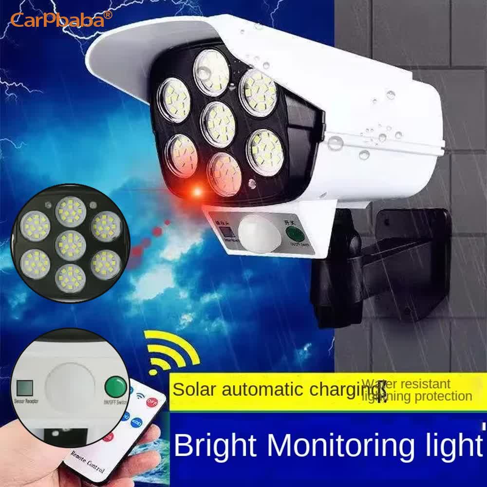 Luz solar ao ar livre sensor d - Solar Security Light avaliação e preço