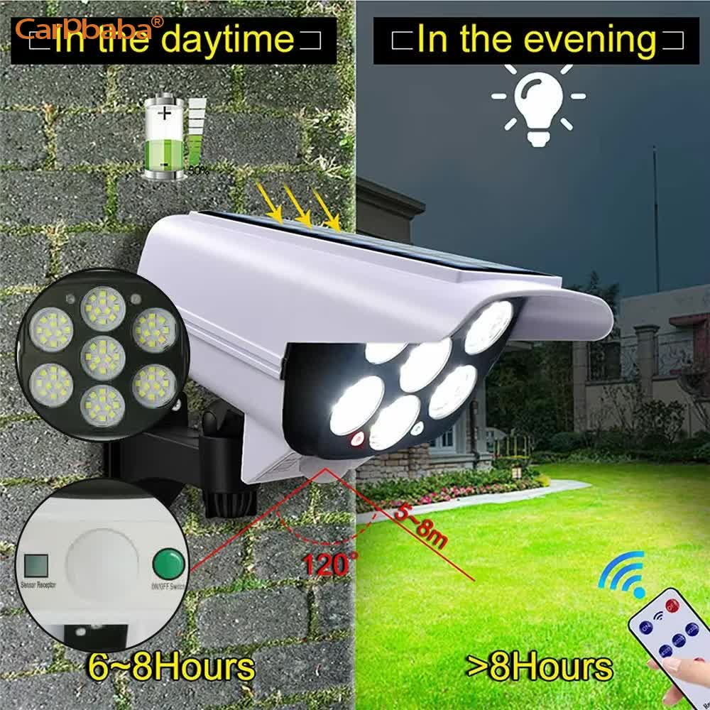 Luz solar ao ar livre sensor d - Solar Security Light avaliação e preço