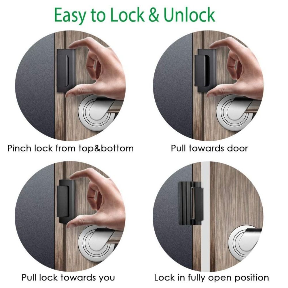 Fechadura de reforço para port - Home Security Door Reinforcement Lock avaliação e preço