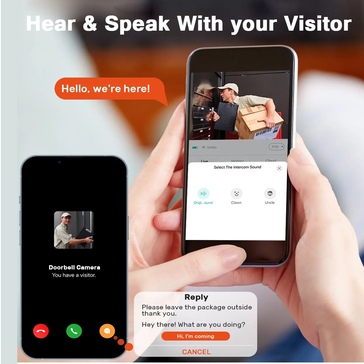 Campainha de Vídeo Inteligente - Home Security La avaliação e preço